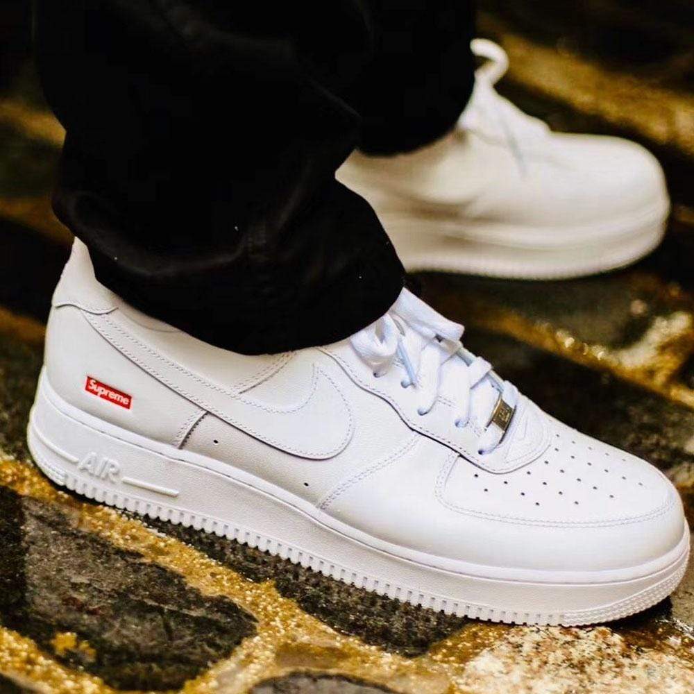 Supreme x Nike Air Force 1 Low ‘Box Logo – White’