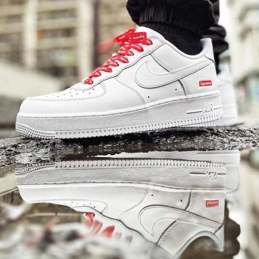 Supreme x Nike Air Force 1 Low ‘Box Logo – White’