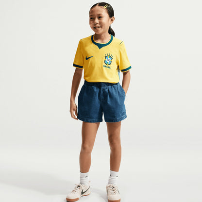 Nike Brazil Kids Home Aero-FIT 2026 Jersey