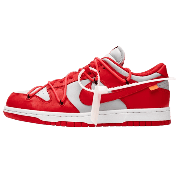 OFF-WHITE x Dunk Low ‘University Red’