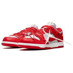 OFF-WHITE x Dunk Low ‘University Red’
