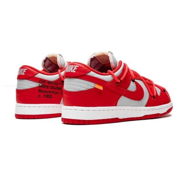 OFF-WHITE x Dunk Low ‘University Red’