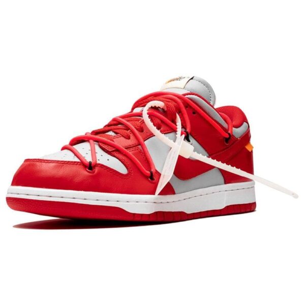 OFF-WHITE x Dunk Low ‘University Red’