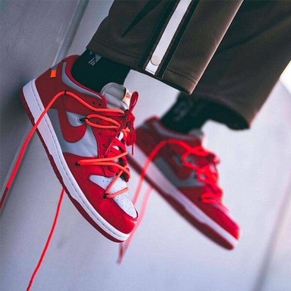 OFF-WHITE x Dunk Low ‘University Red’