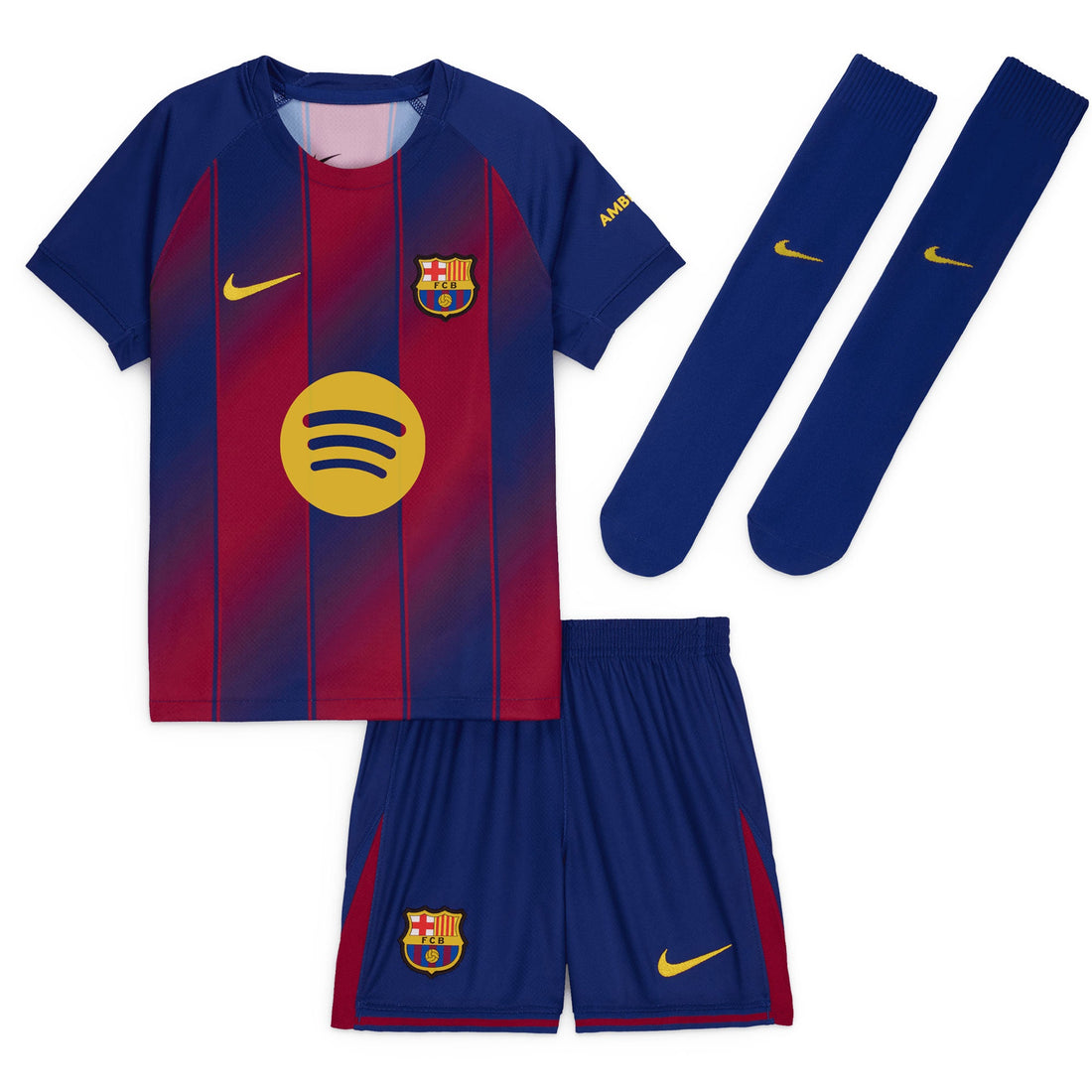 Nike FC Barcelona Home 2025/26 Mini Kit