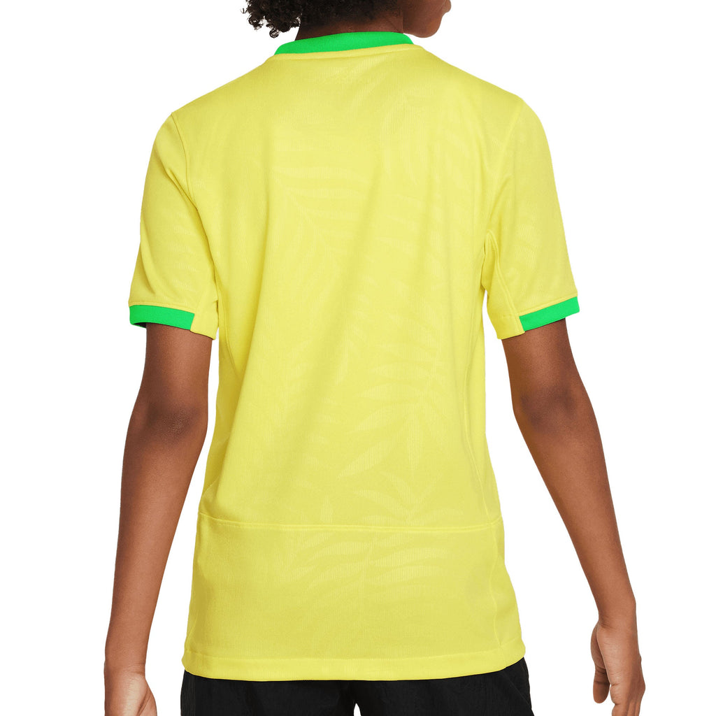 Nike Brazil Kids Home Stadium 2023/24 Jersey