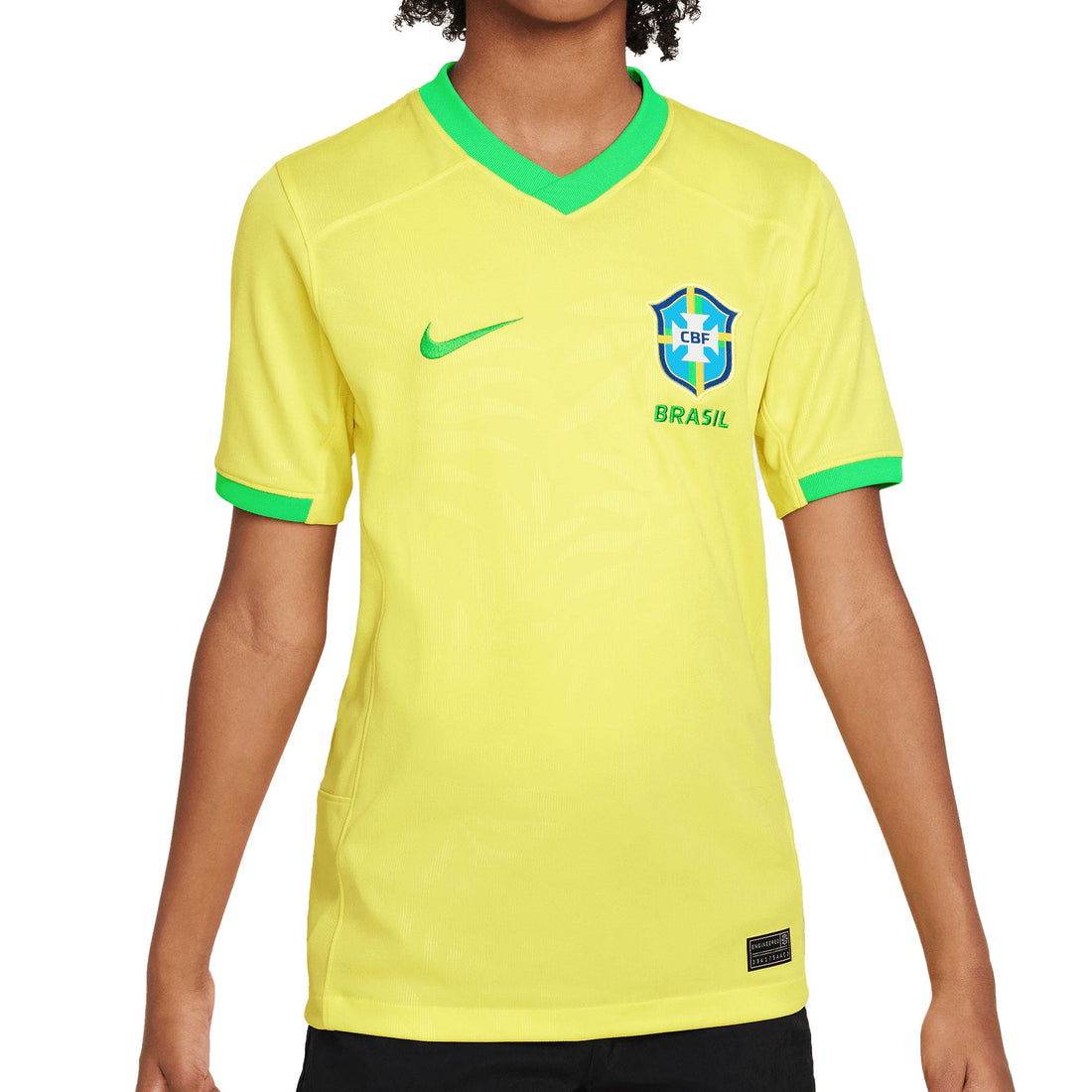 Nike Brazil Kids Home Stadium 2023/24 Jersey