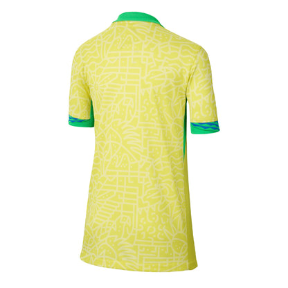 Nike Brazil Kids Home Stadium 2024/25 Jersey