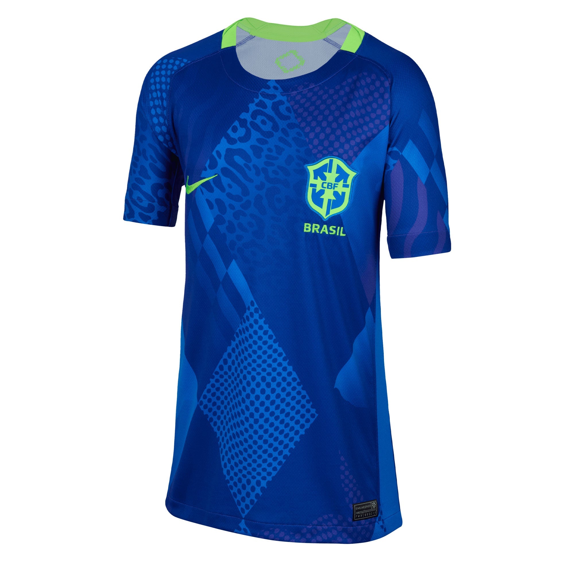Nike Brazil Kids Away Stadium 2025/26 Jersey