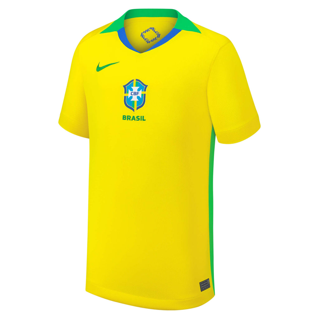 Nike Brazil Kids Home Stadium 2025/26 Jersey