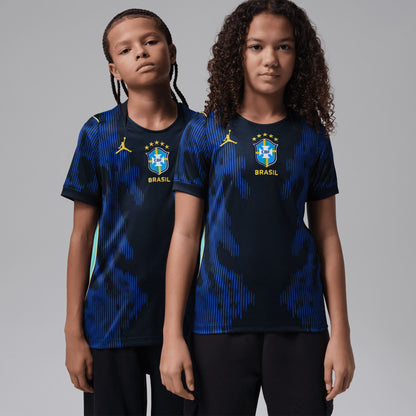Jordan Brazil Kids Away Stadium 2026 Jersey