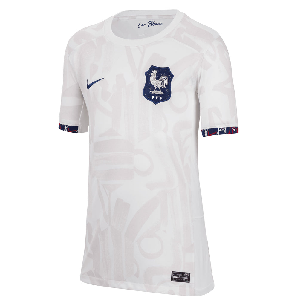 Nike France Kids Away Stadium 2023/24 Jersey