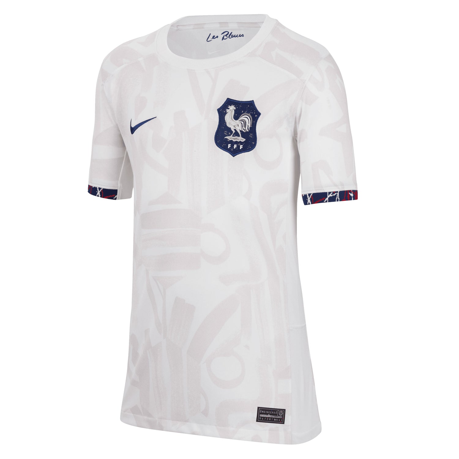 Nike France Kids Away Stadium 2023/24 Jersey