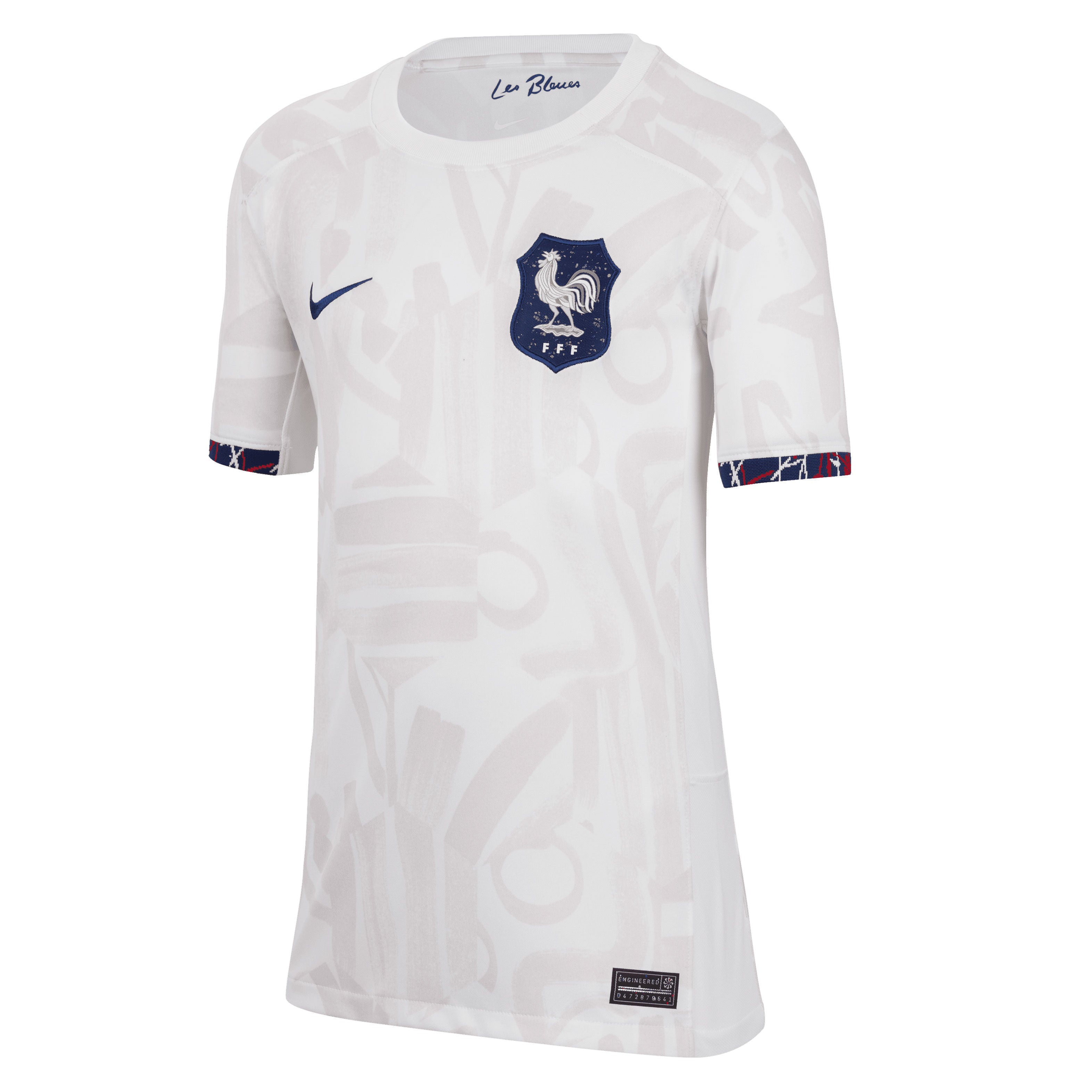 Nike France Kids Away Stadium 2023/24 Jersey