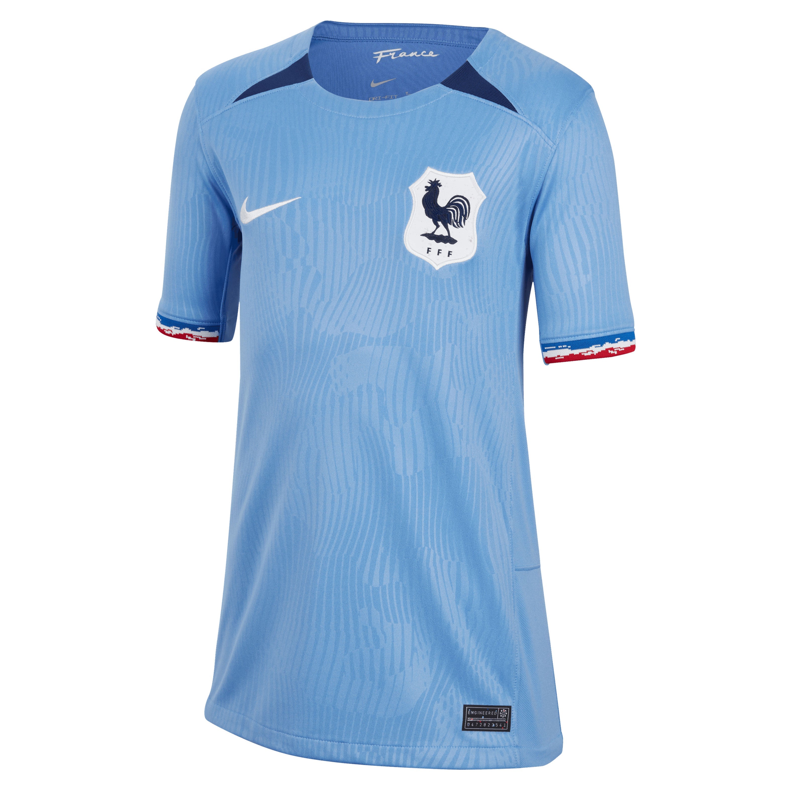 Nike France Kids Home Stadium 2023/24 Jersey