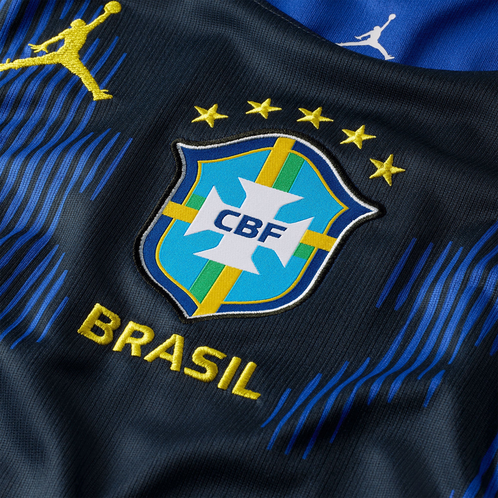 Jordan Brazil Men's Away Stadium 2026 Jersey