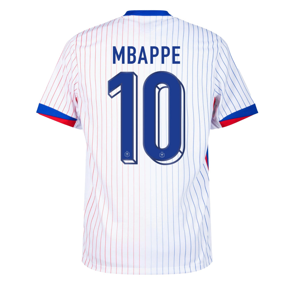 Nike France Men's Away Dri-FIT ADV 2024/25 Jersey w/ Mbappe # 10