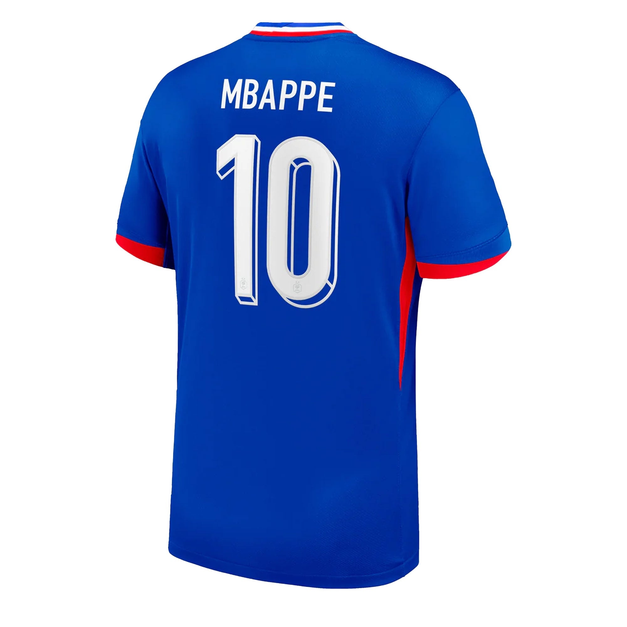 Nike France Men's Home Stadium 2024/25 Jersey w/ Mbappe #10