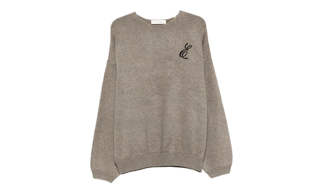 Waffle Crewneck Sweater "Homestead Heather" 192HO254332F
