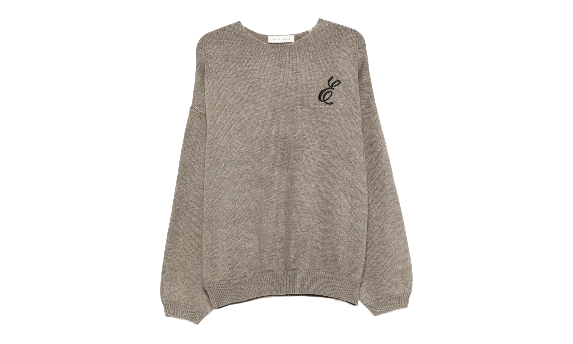 Waffle Crewneck Sweater "Homestead Heather" 192HO254332F