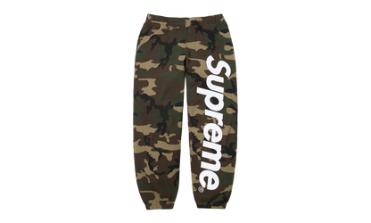 Satin Appliqué Sweatpant "SS26 - Woodland Camo" SU27513