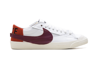 NIKE BLAZER LOW 77 JUMBO WMNS "DARK BEETROOT CINNABAR" DQ1470 104
