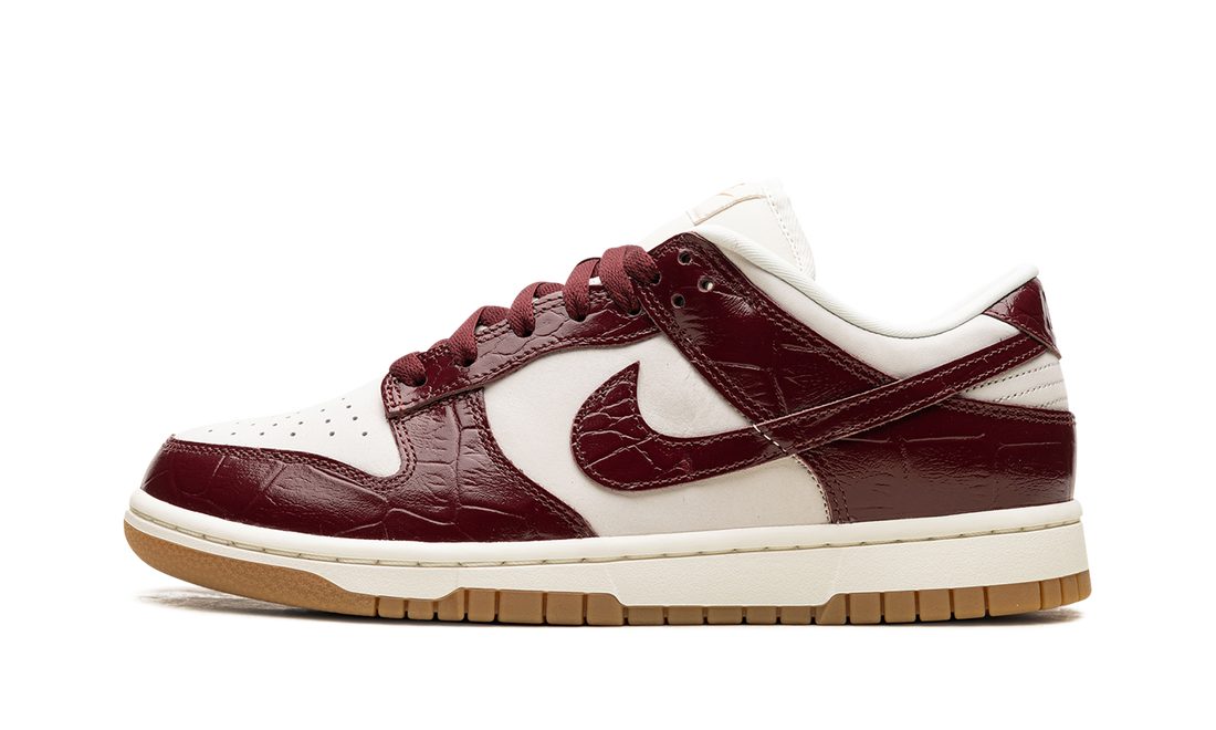 Wmns Dunk Low LX "Team Red Croc" FJ2260 004