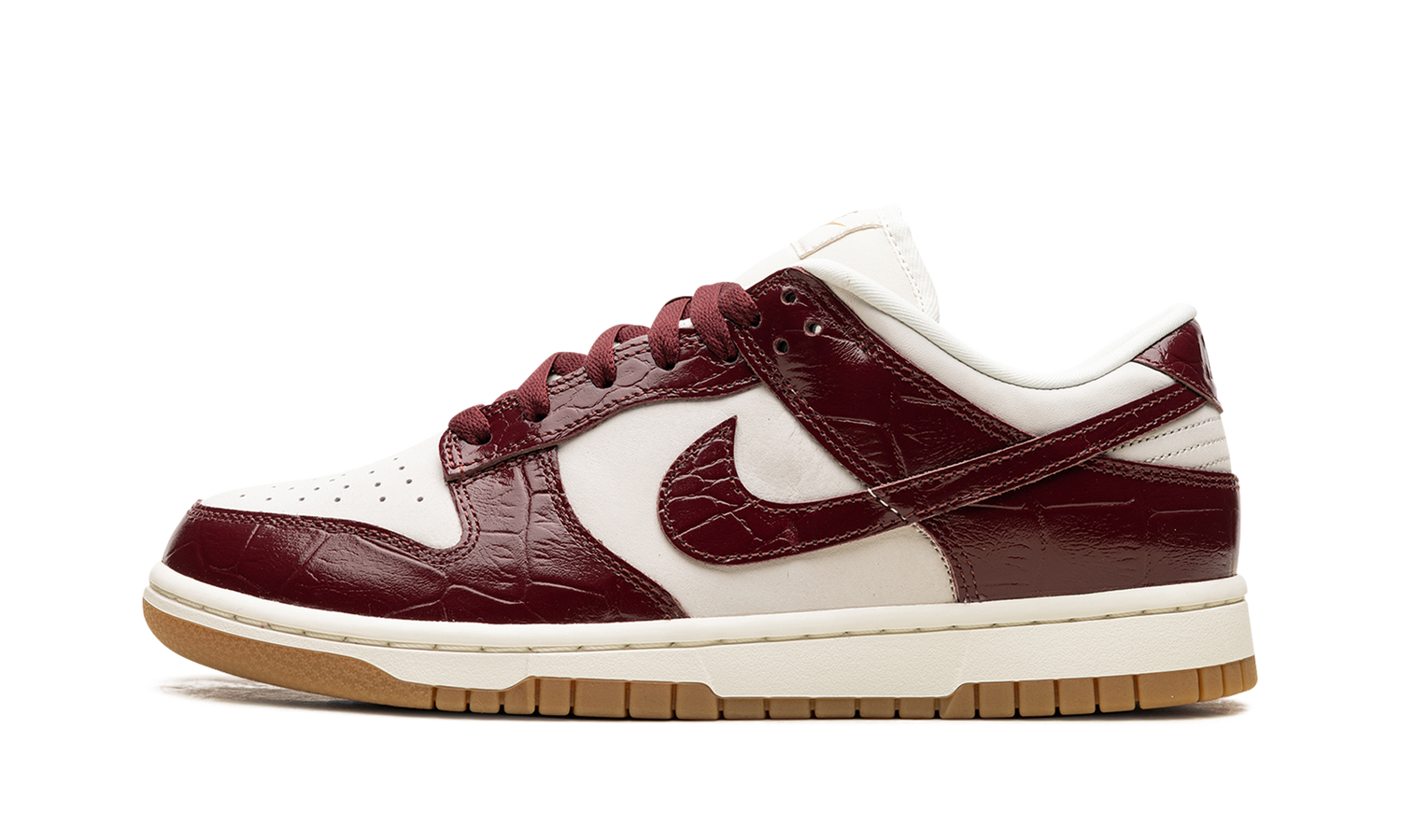 Wmns Dunk Low LX "Team Red Croc" FJ2260 004