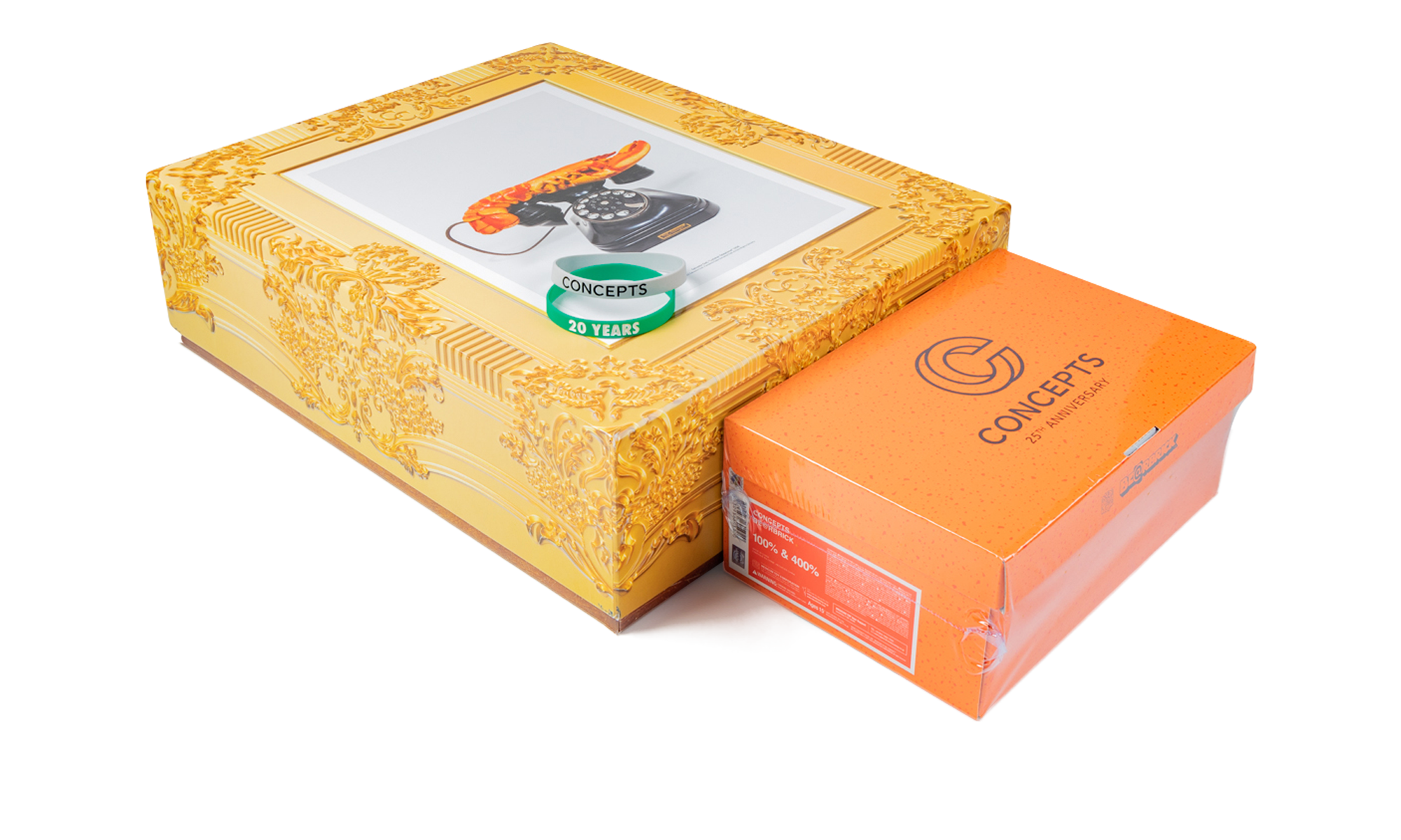 SB Dunk Low "Concepts - Orange Lobster Special Box" FD8776 800A