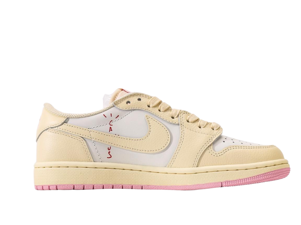 Travis Scott x Air Jordan 1 Low OG “Sail/White/Pink”