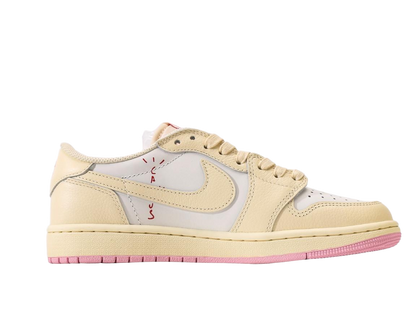 Travis Scott x Air Jordan 1 Low OG “Sail/White/Pink”