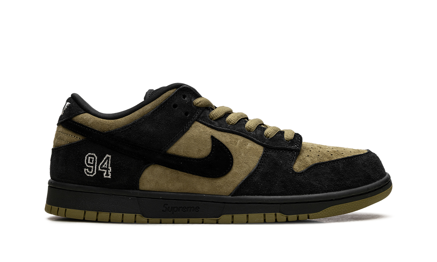 SB Dunk Low "Supreme - Camper Green" HQ8487 300