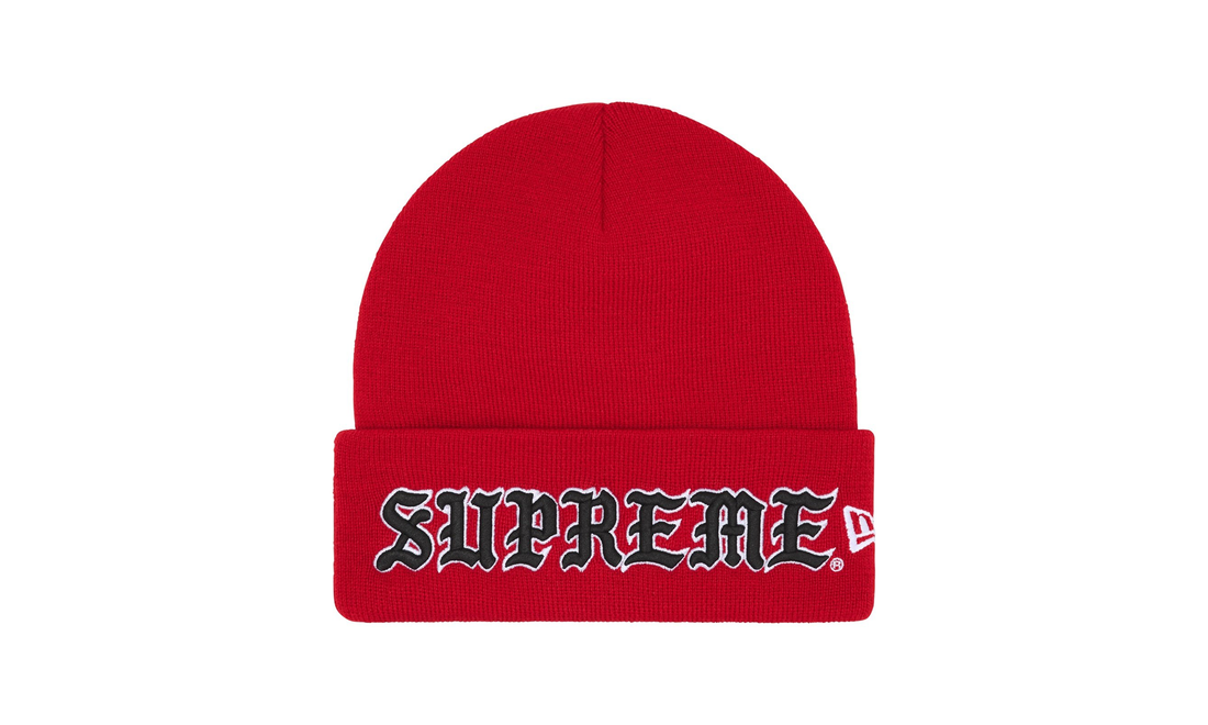 New Era® Old English Beanie "FW25 - Red" SU26608