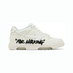 Off-White Out Of Office  Low Tops For Walking White Black