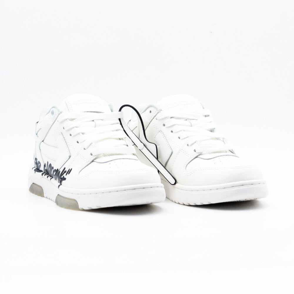 Off-White Out Of Office  Low Tops For Walking White Black