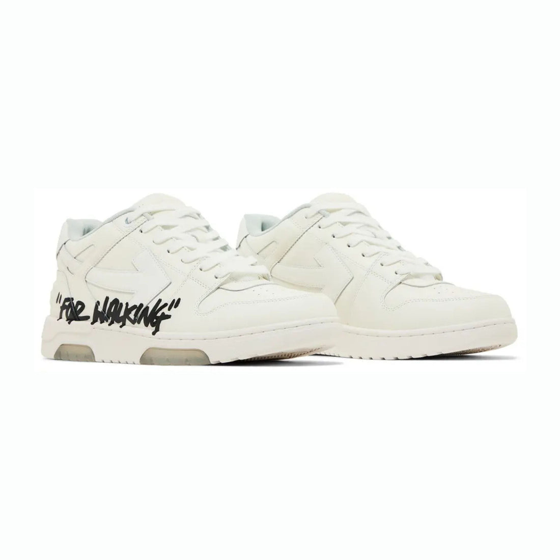 Off-White Out Of Office  Low Tops For Walking White Black