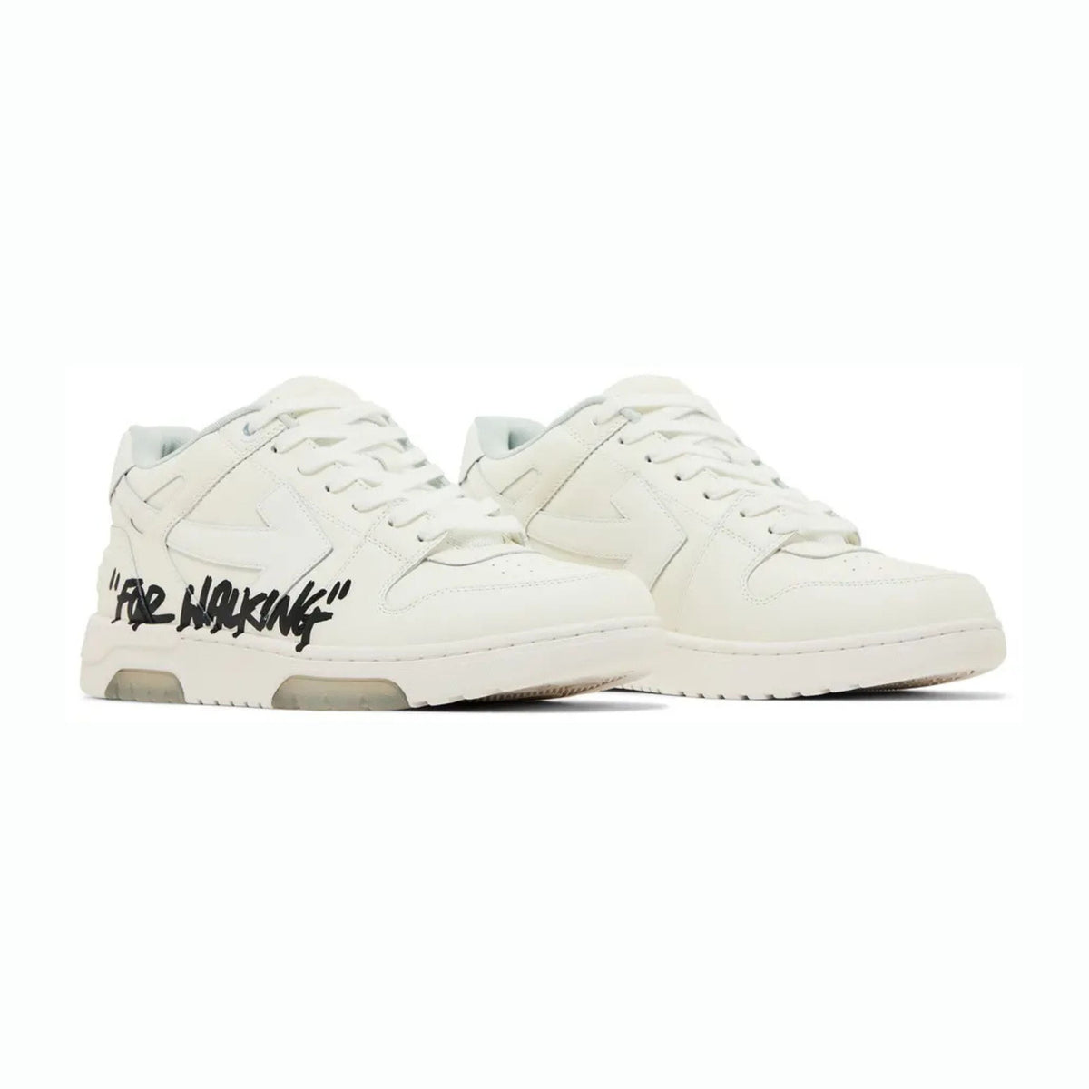 Off-White Out Of Office  Low Tops For Walking White Black