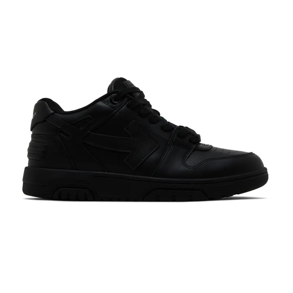 Off-White Out Of Office “For Walking” Low Tops Black White