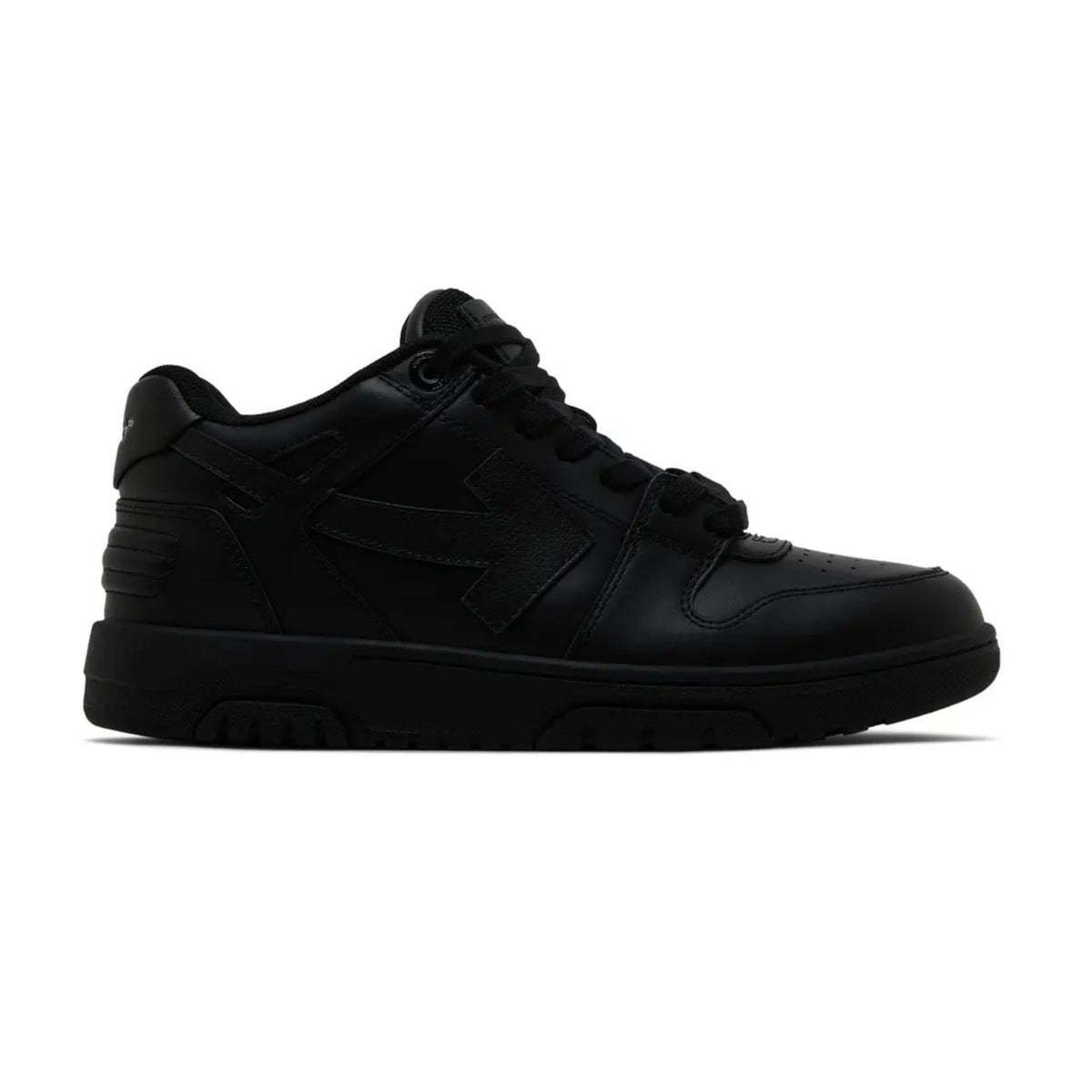 Off-White Out Of Office “For Walking” Low Tops Black White