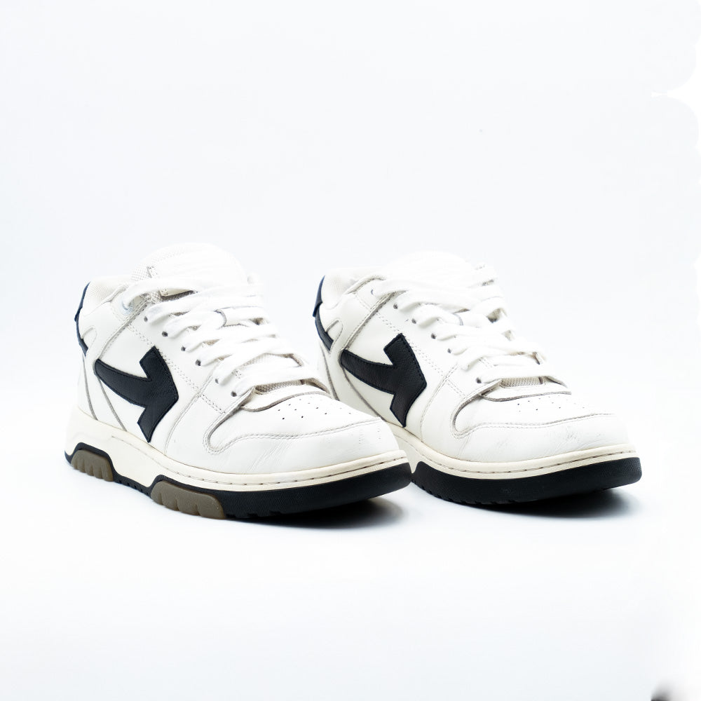 Off-White Out Of Office Low Tops Black White Blue