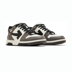 Off-White Out Of Office  Low Tops Grey Black