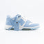 Off-White Out Of Office  Low Tops Leather White Light Blue