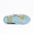 Off-White Out Of Office  Low Tops Leather White Light Blue