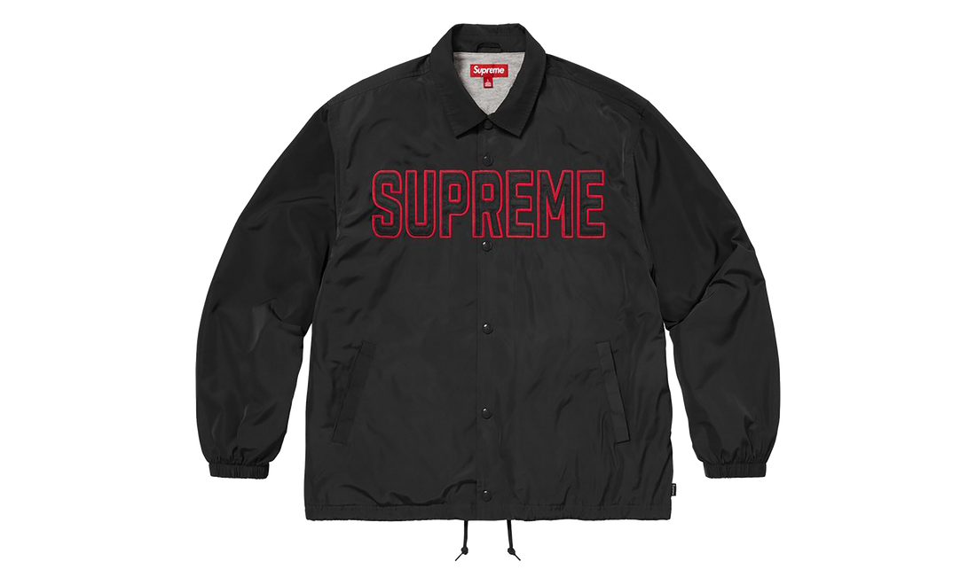 Spellout Coaches Jacket "SS26 - Black" SU27677