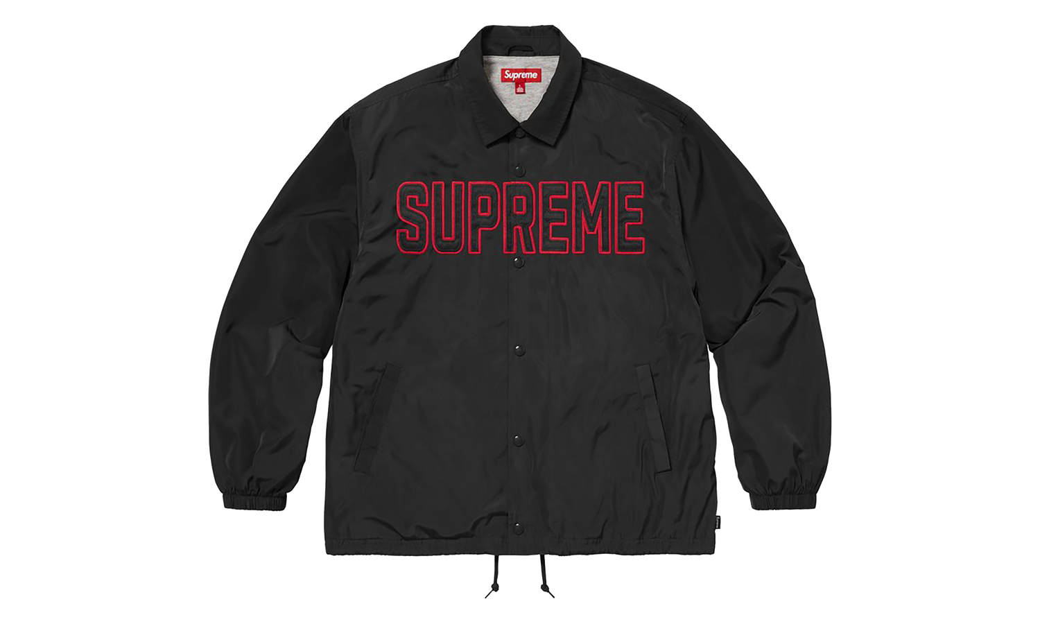 Spellout Coaches Jacket "SS26 - Black" SU27677