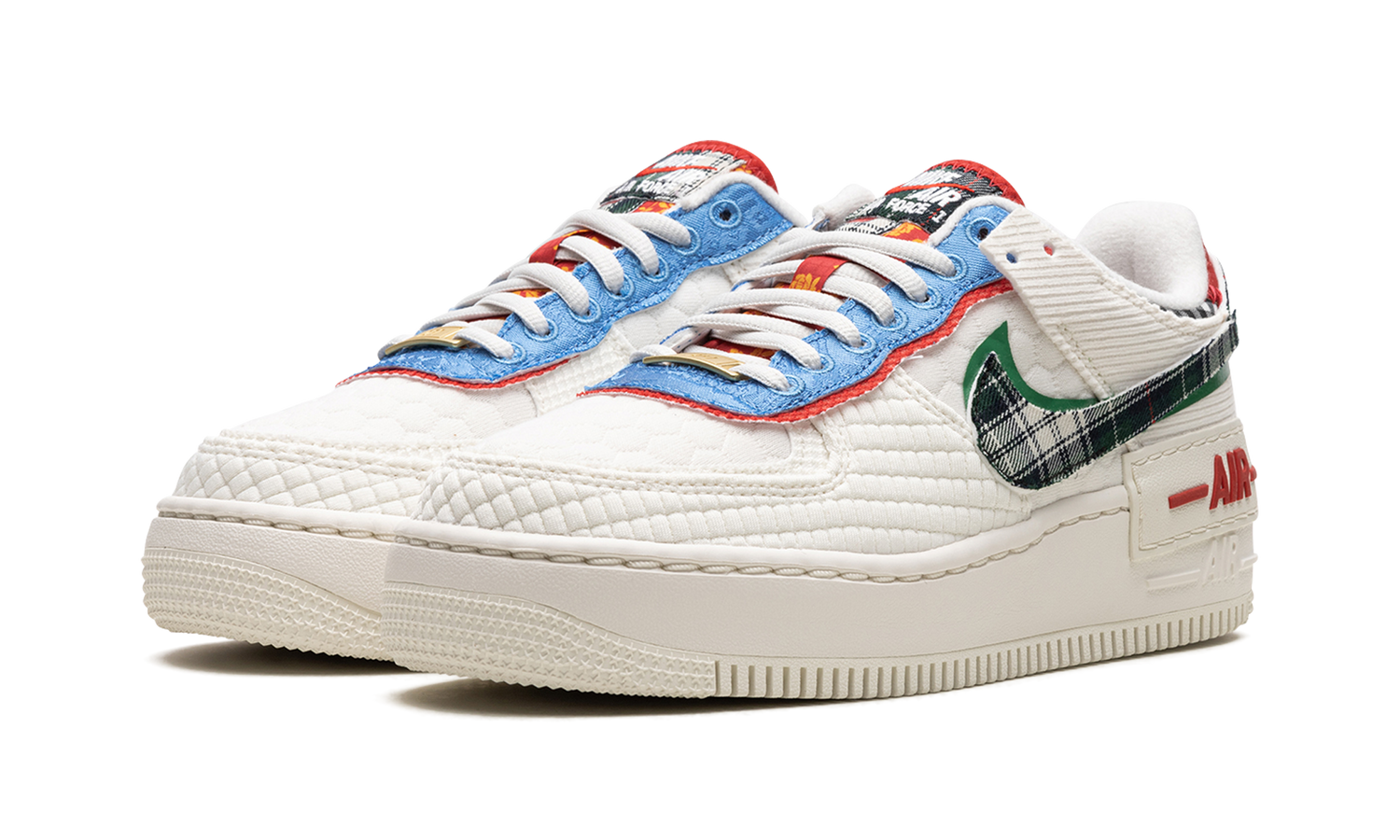 NIKE AIR FORCE 1 SHADO WMNS "Multi-Material" DZ5193 100