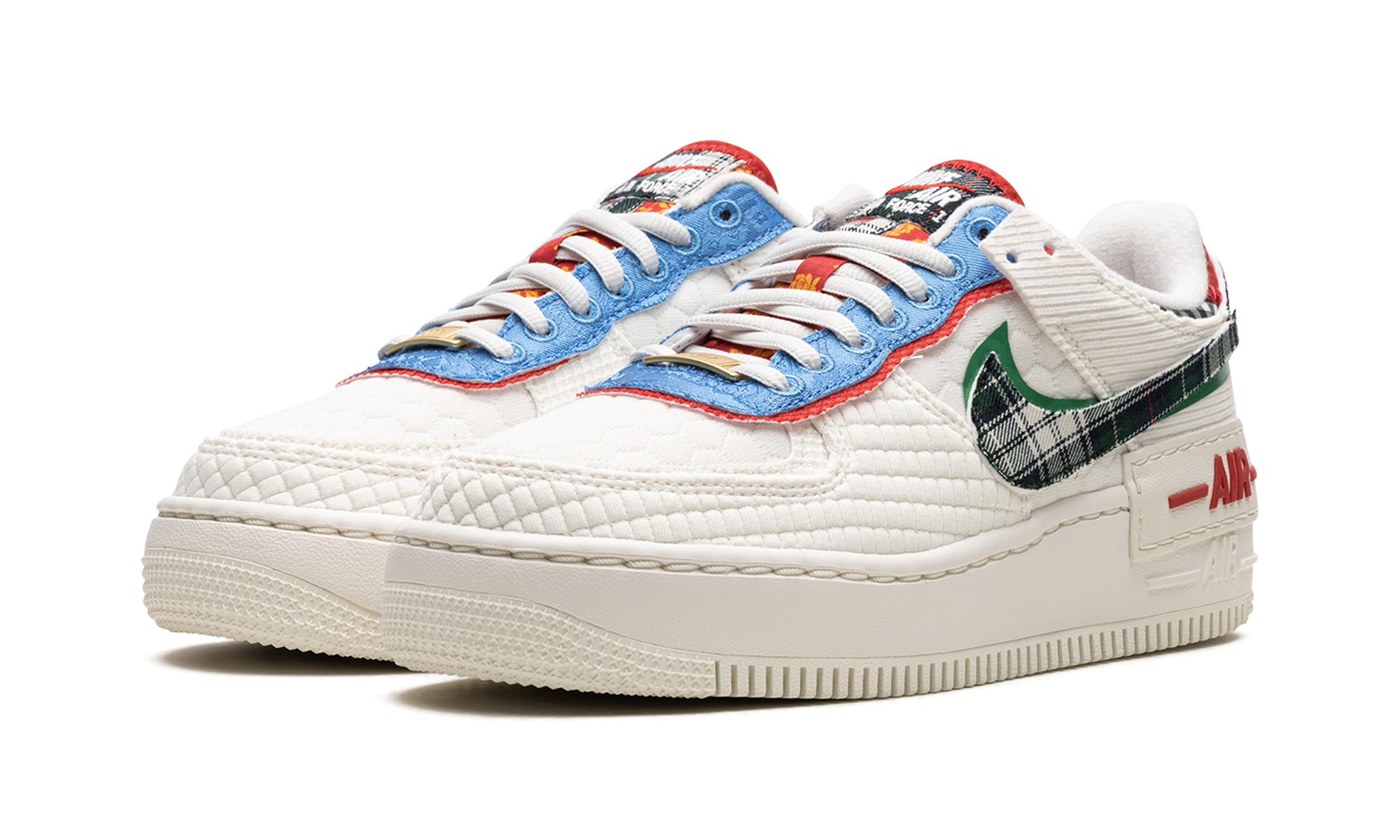 NIKE AIR FORCE 1 SHADO WMNS "Multi-Material" DZ5193 100