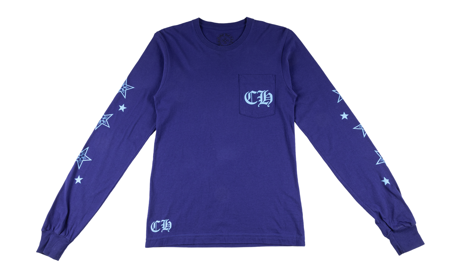 Star Long-Sleeve T-Shirt "Blue" CHRM1148