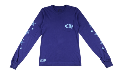 Star Long-Sleeve T-Shirt "Blue" CHRM1148