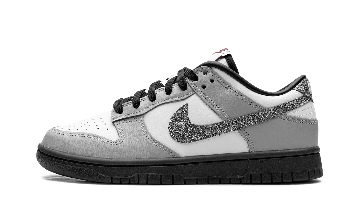 Dunk Low LX WMNS "Glitter Swoosh White Light Smoke Grey" HQ3462 191